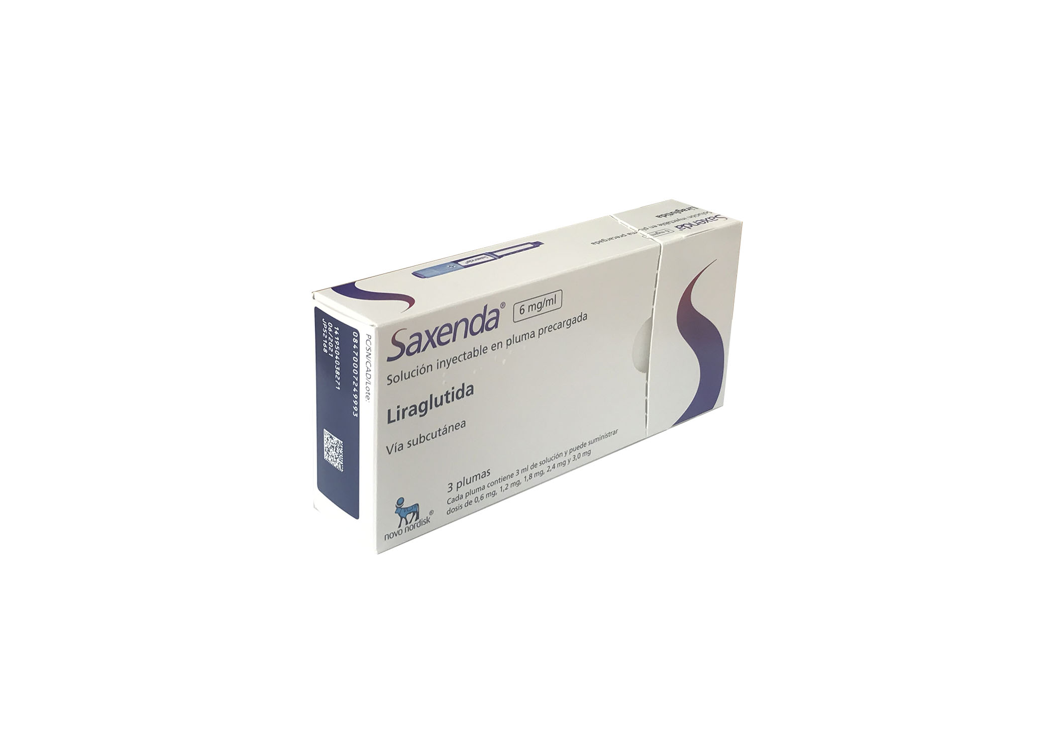 SAXENDA 6 MG / ML Инъекции в заполненной ручке (3 шт)