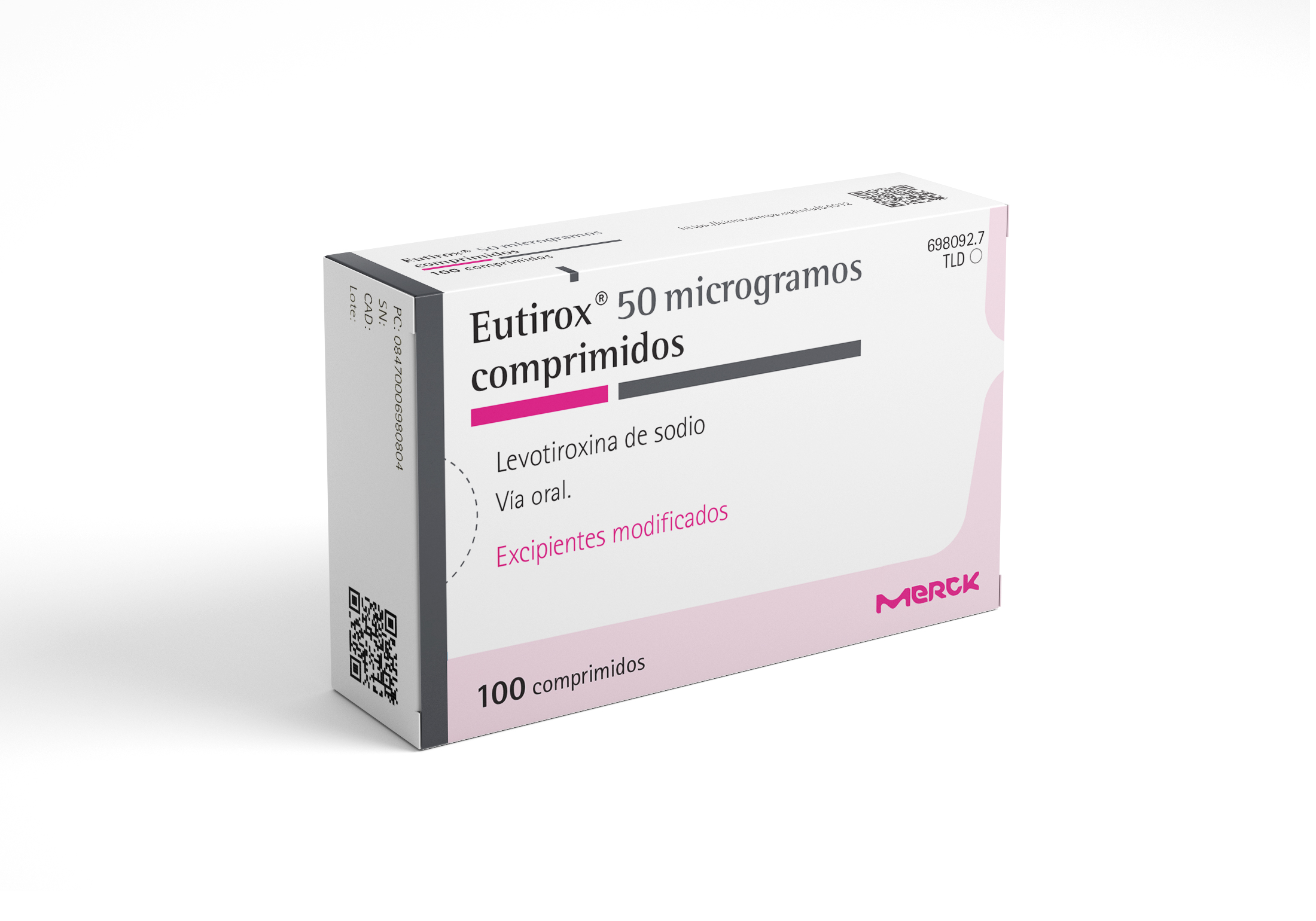 EUTIROX Comp. 50 mcg 100 таблеток