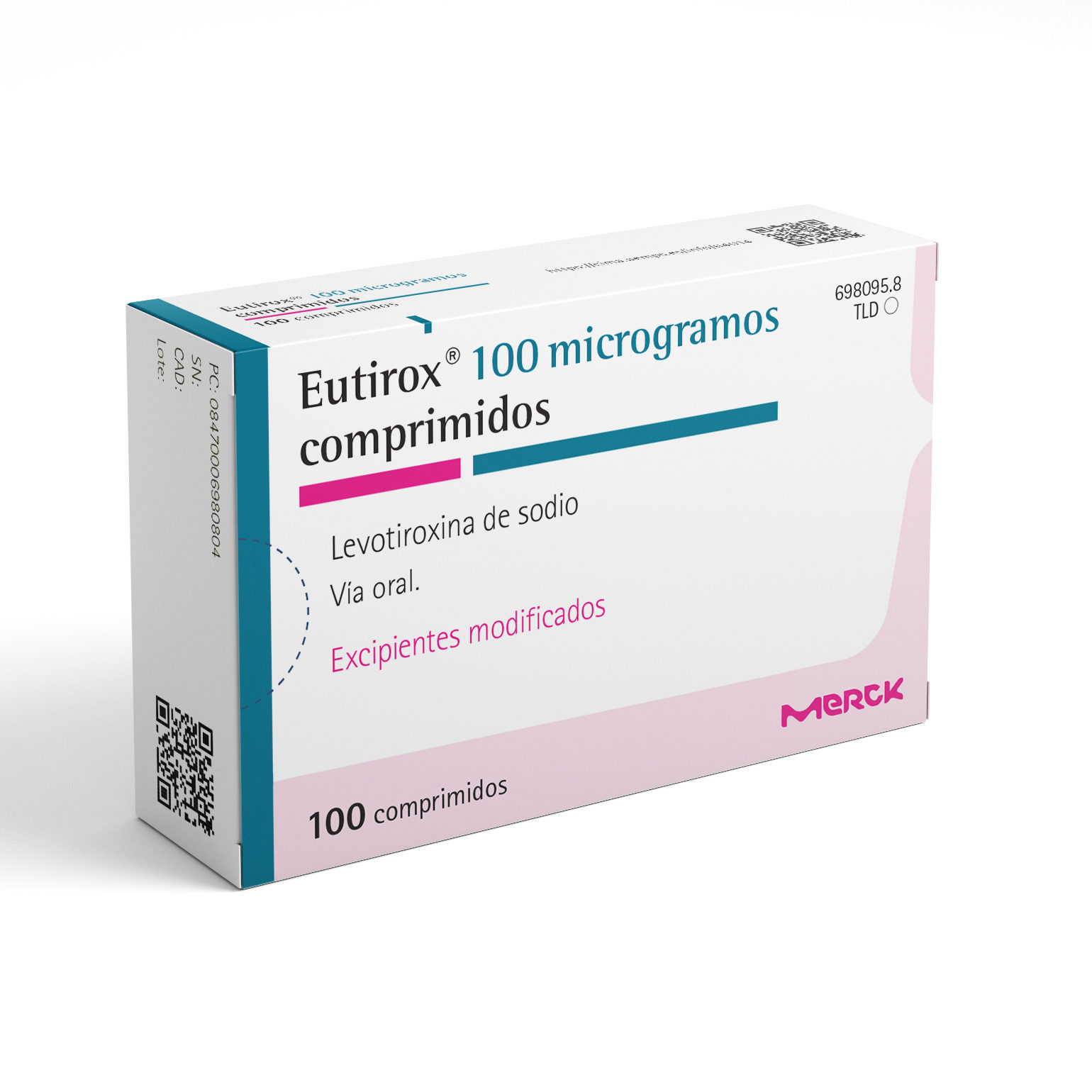EUTIROX 100 mg 100 ТАБЛЕТОК